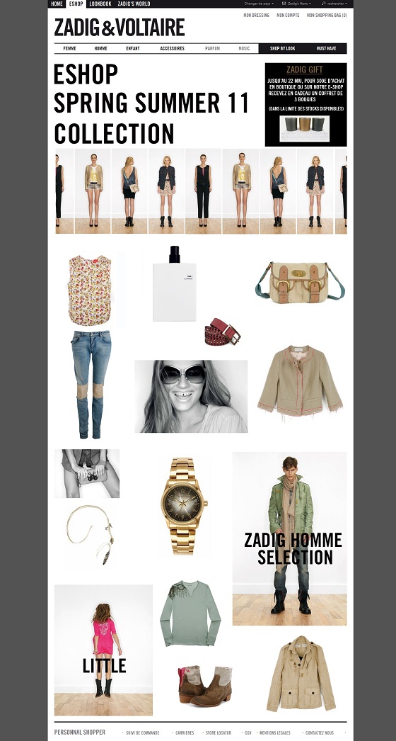 Zadig et Voltaire Magento Commerce electronique : Zadig, Voltaire...et Magento